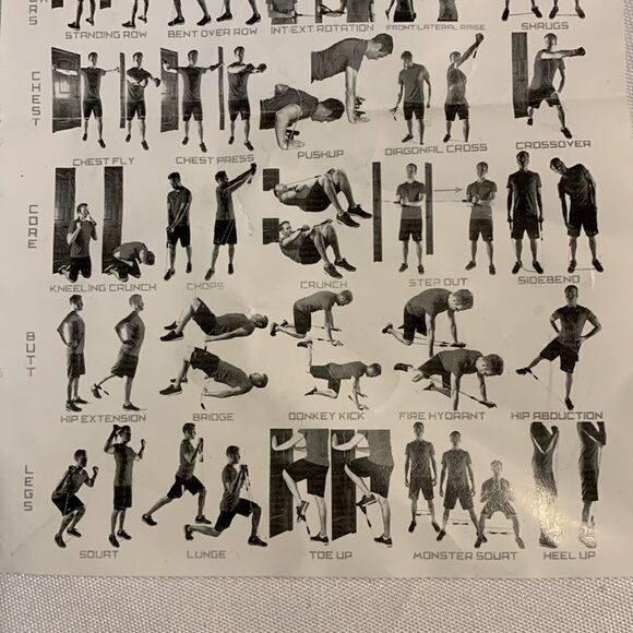 46 inch resistance bands and accessories (See photos). Unisex - Picture 9 of 10